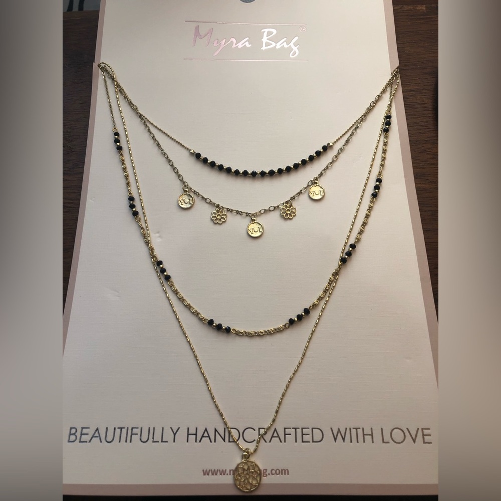 NWT 4 layer necklace set - Picture 1 of 7
